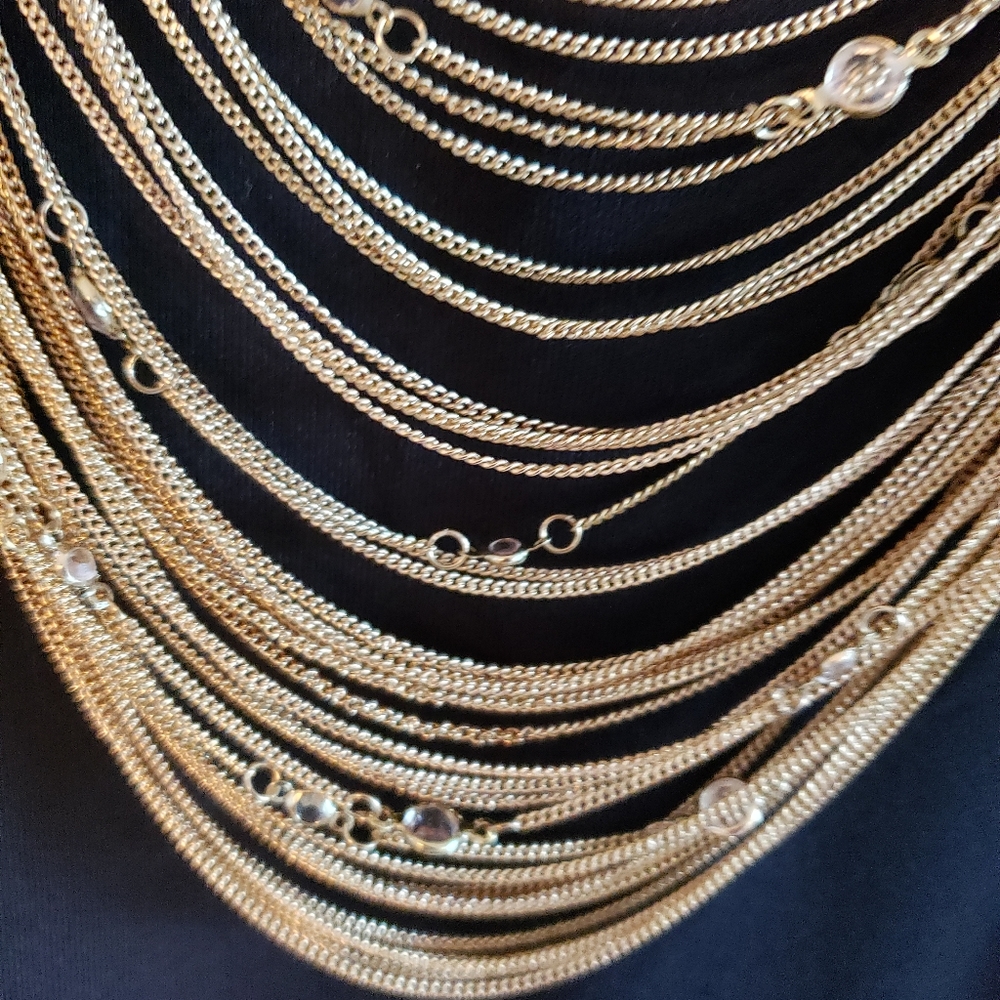 Bcbgmaxazria Multi Chain Necklace - image 4